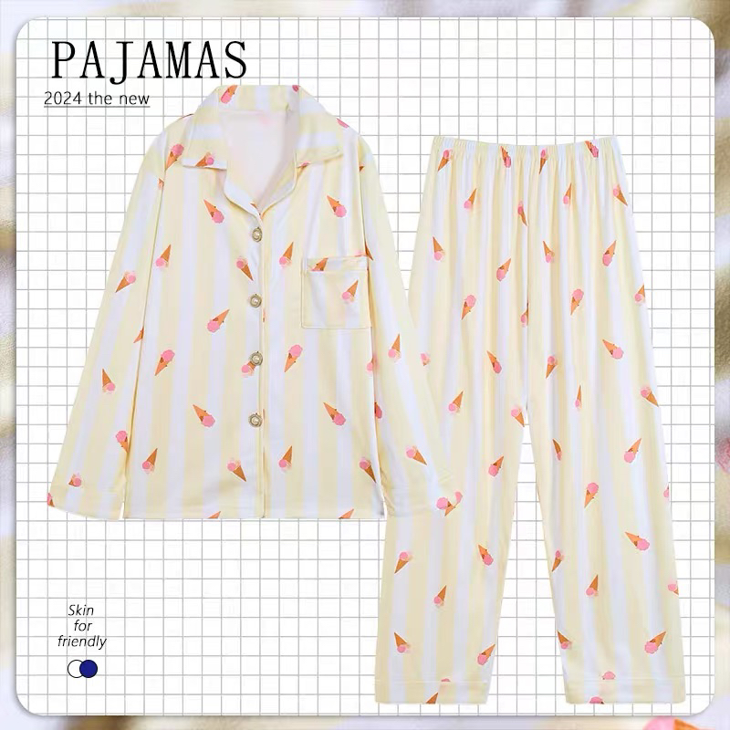 德绒睡衣套装家居服