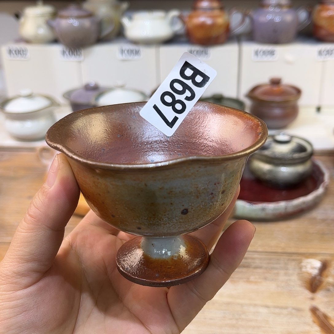 白泥茶杯陶瓷艺术