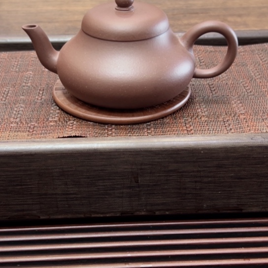 紫砂茶壶黄龙山原矿底槽清半手工瑕。