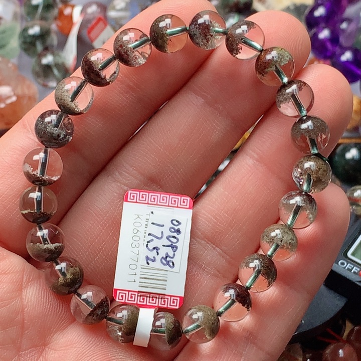 水晶手串未镶嵌天然