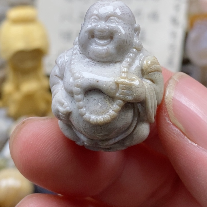 颈饰未镶嵌硅化珊瑚（珊瑚玉）没打孔 小