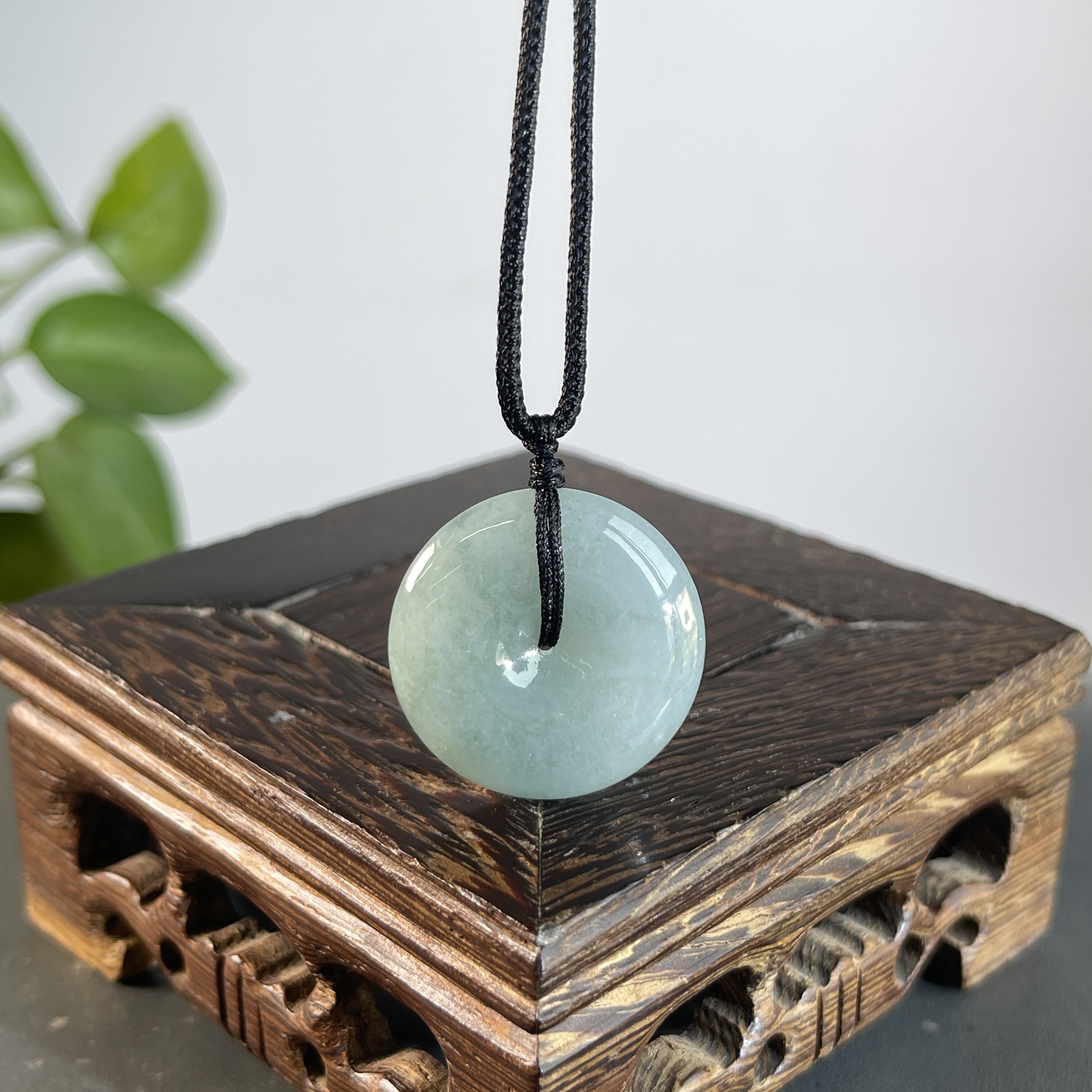 JCA23-016 天然翡翠缅甸A货 平安扣