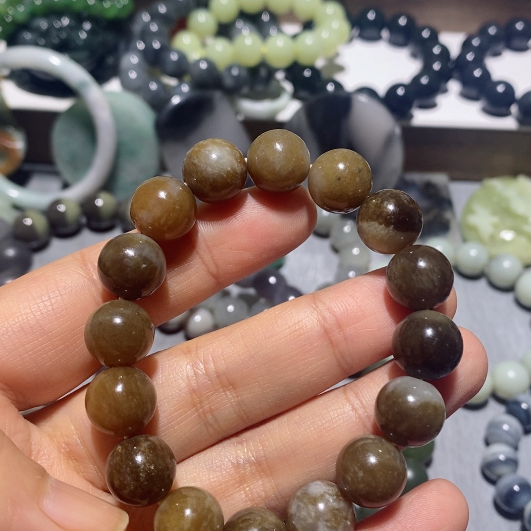 和田玉手链未镶嵌