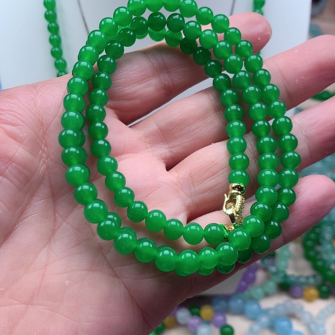 大***海卡6圆珠手串项链男女款