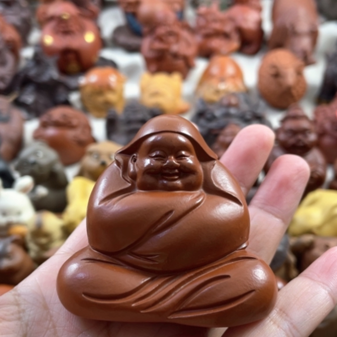 【闪购商品】紫砂茶宠爱****汉紫砂弥勒