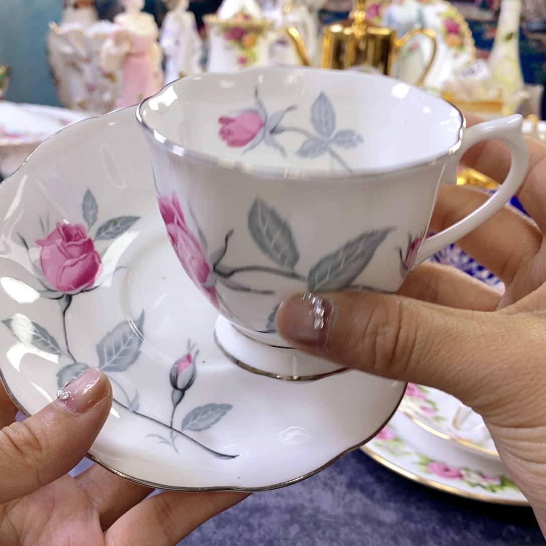 瓷器欧瓷咖啡杯水晶杯