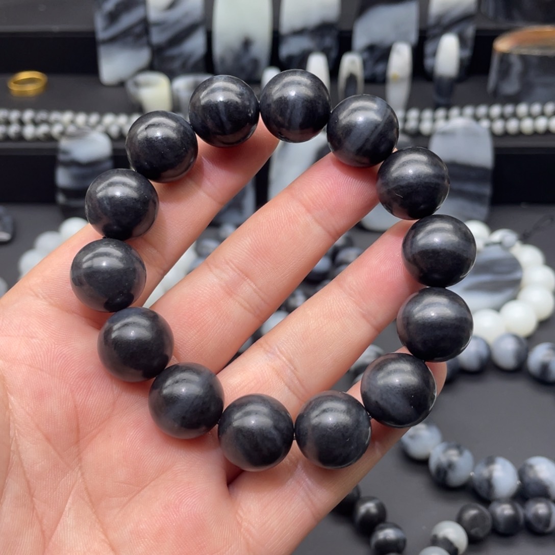 和田玉手串未镶嵌