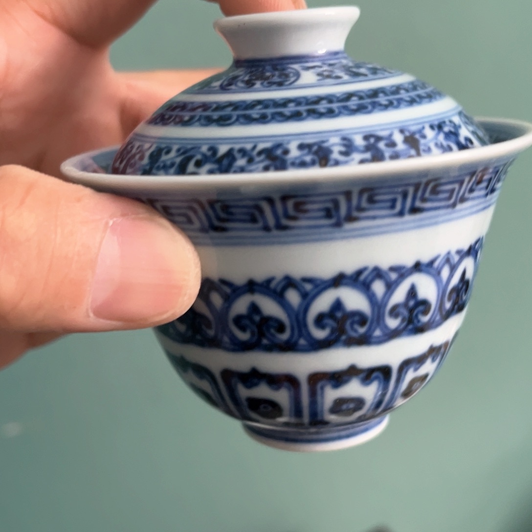 杯青花瓷器青花瓷器