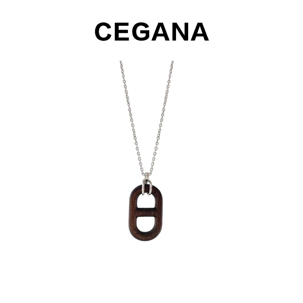 铜合金项链 CEGANA【棕屿】 百搭猪鼻子款项链气质轻奢