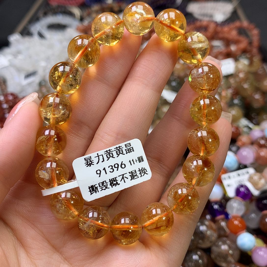 水晶手链未镶嵌，