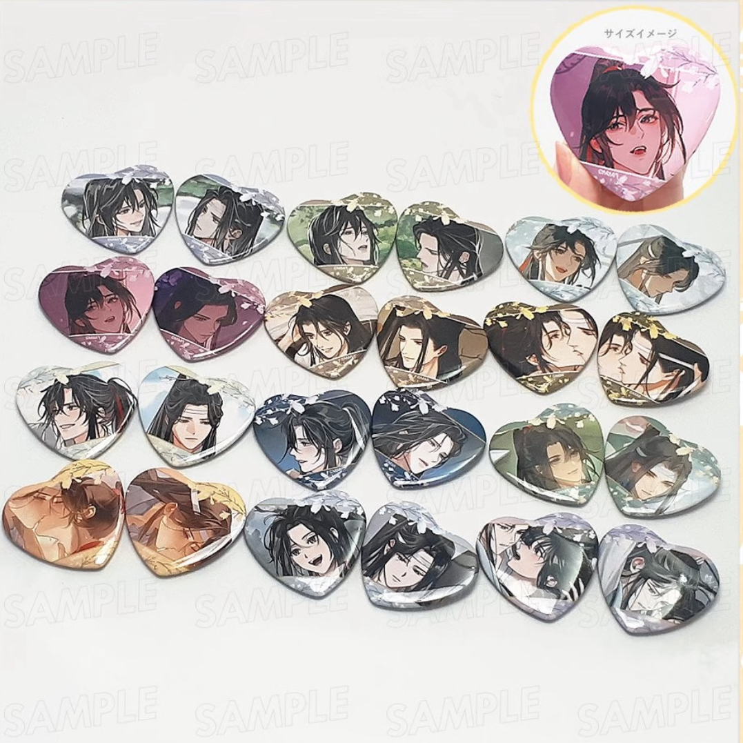 【魔道祖师】2025AGF爱恋万象第二弹心吧唧拍立得特典（默认代拆）