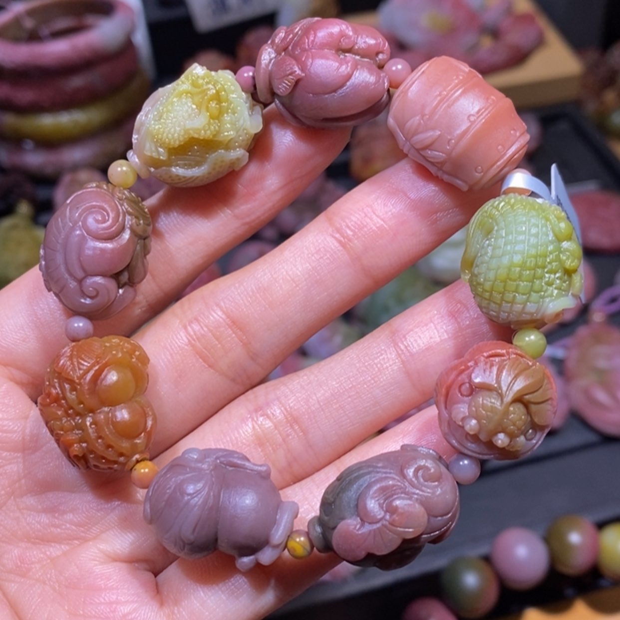 【闪购商品】未镶嵌手串玛瑙/玉髓盐源玛瑙