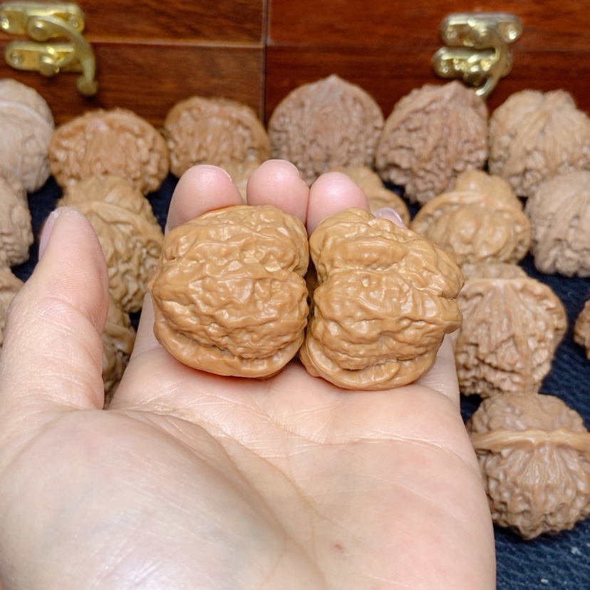 【闪购商品】文玩核桃吊坠陌*人蛙蛙38