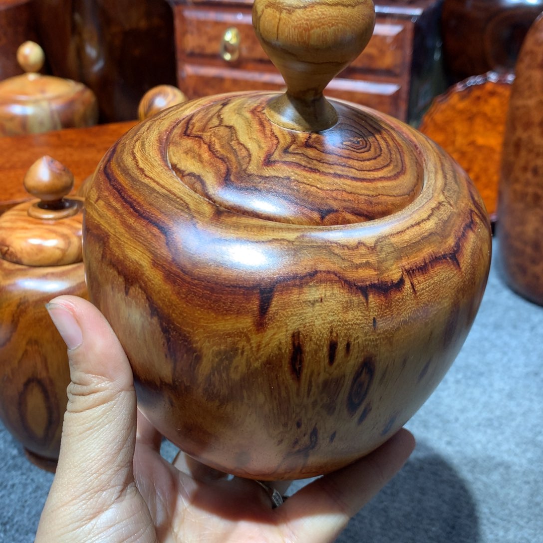 黄花梨/降香黄檀山**风越黄紫料罐