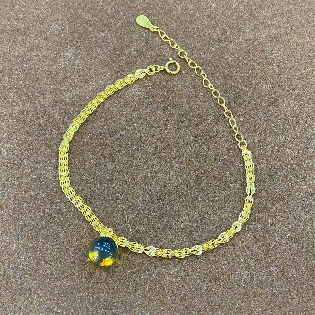 【胖丁珠宝】琥珀手链8-H195P80【多样性发一件】