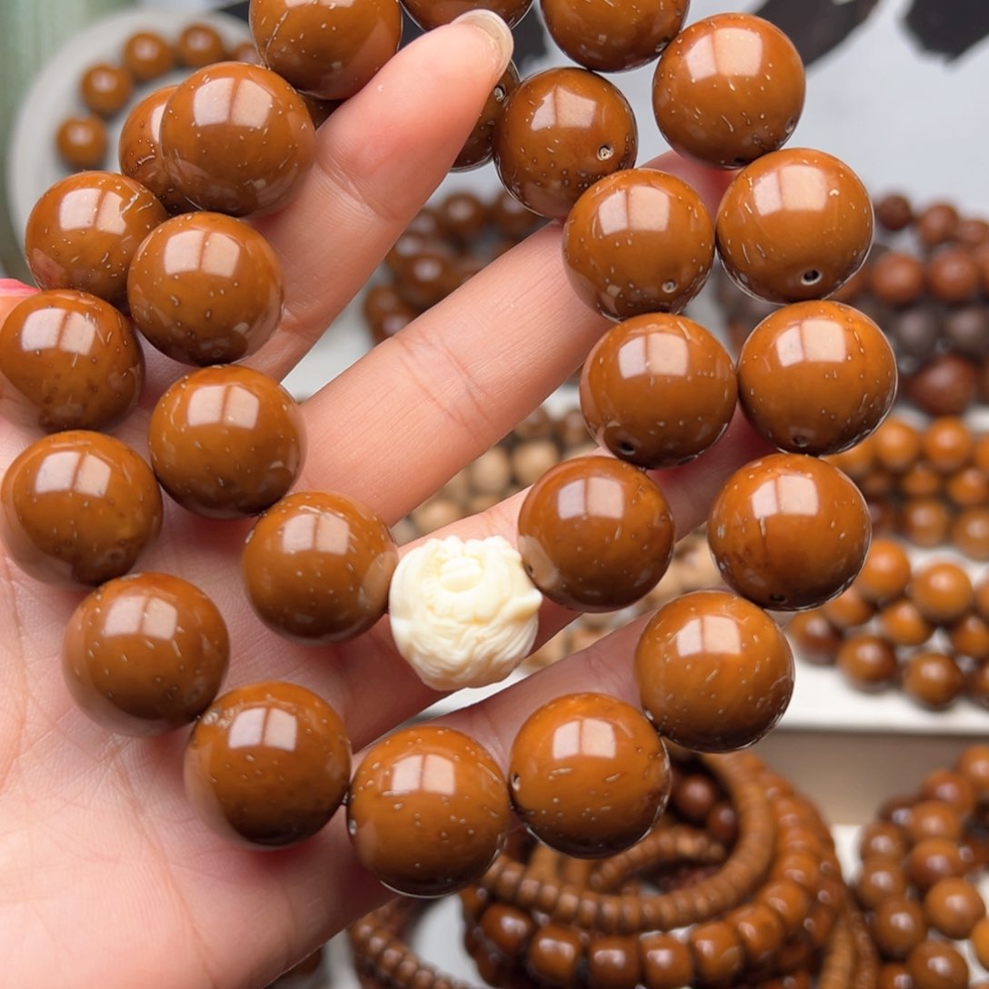 紫金鼠手串18光珠手持练手款