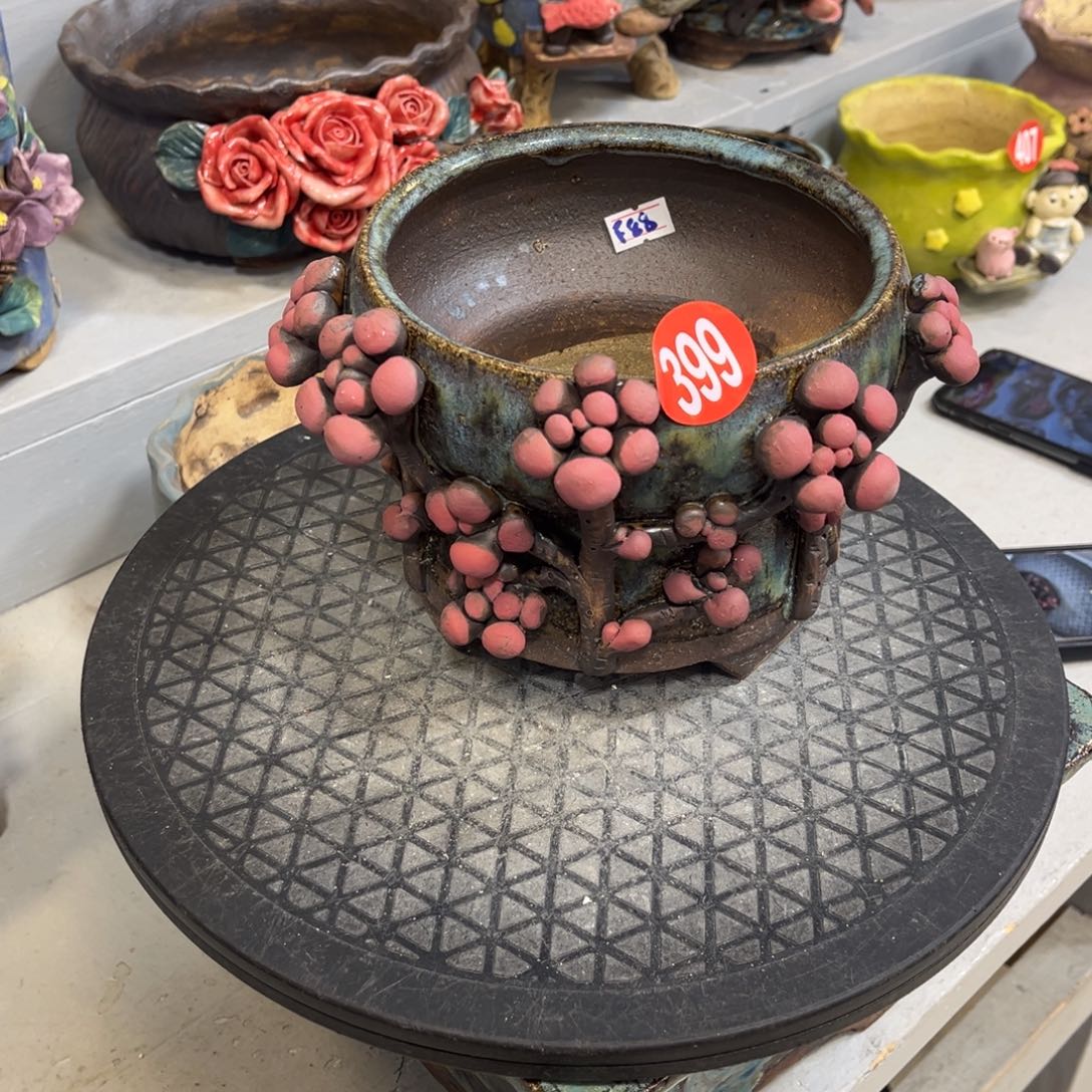 陶瓷福利399号陶然花盆
