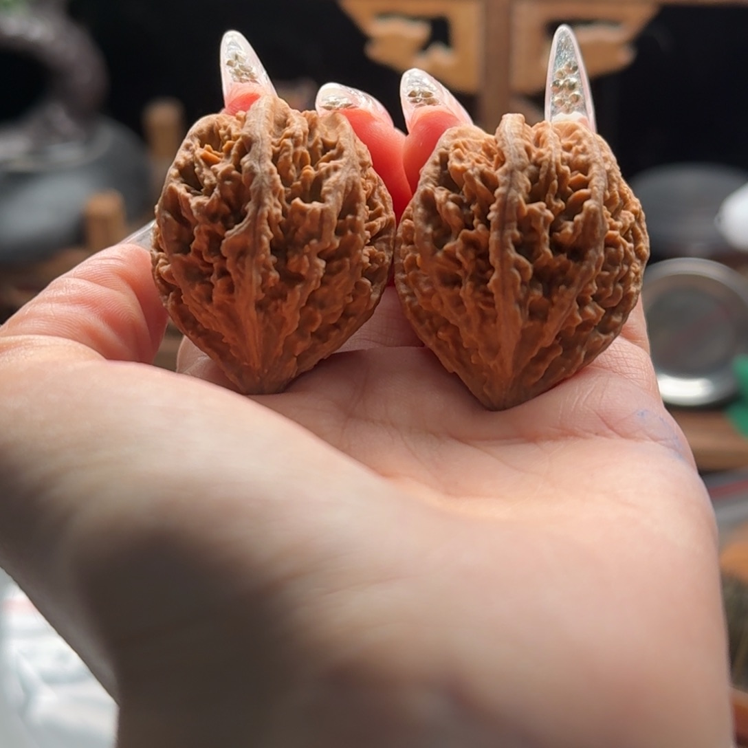 文玩核桃把件关东木子楸百核32