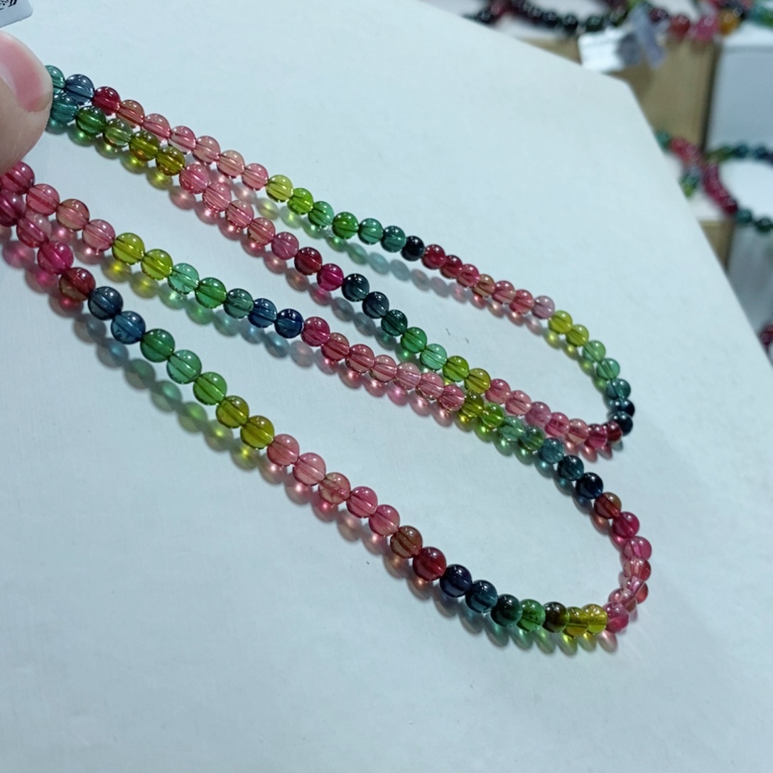 碧玺手链未镶嵌A**～碧玺