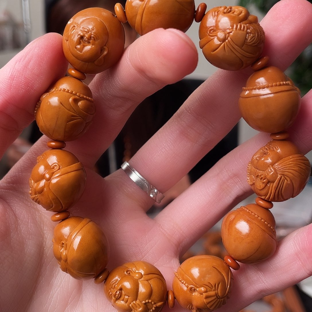 橄榄核手串小弥勒