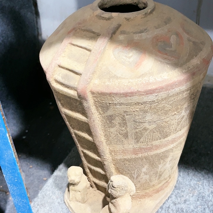 瓦当摆件摆件茶桌茶台陶瓷用****9