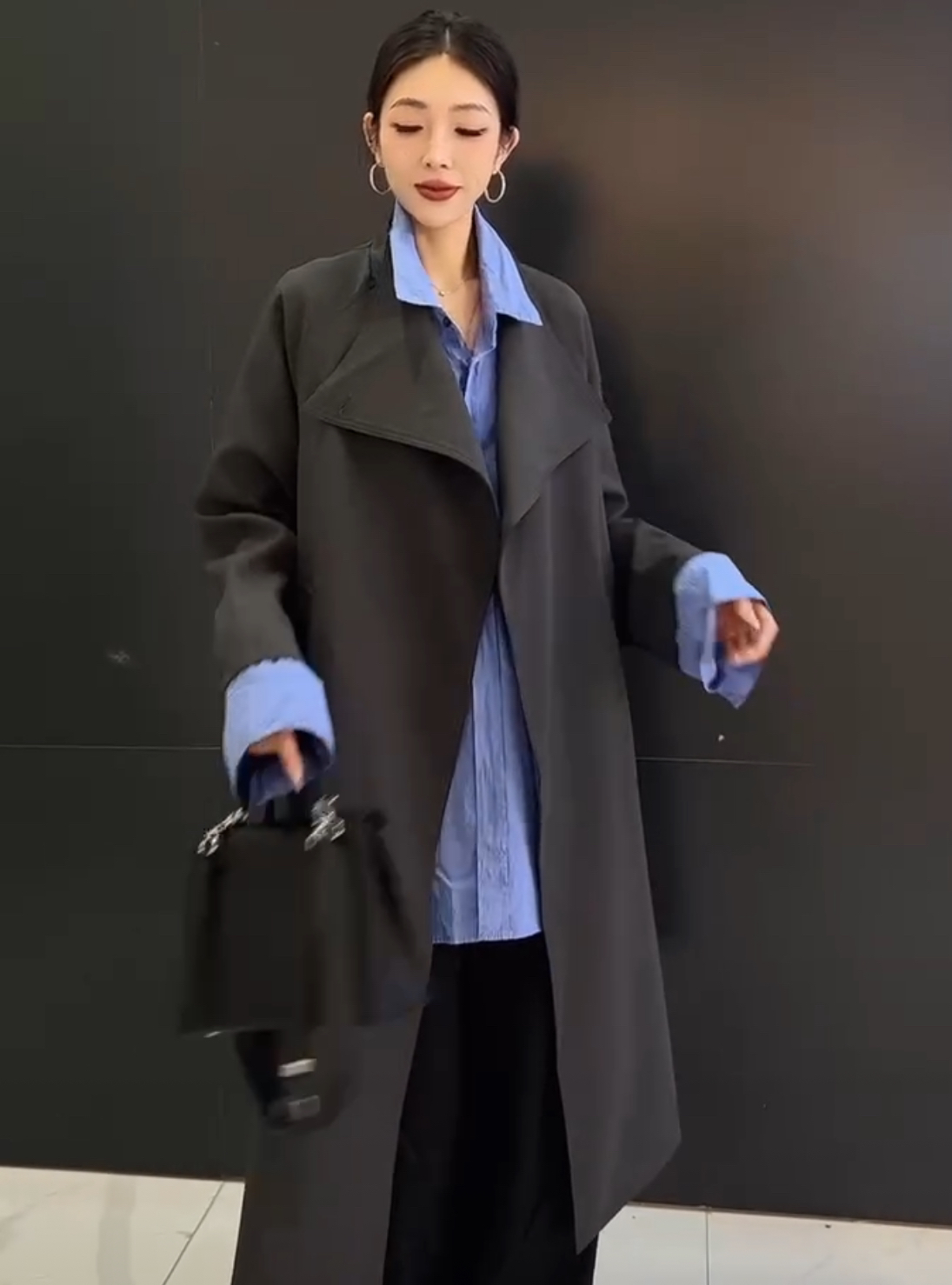 春季新款女装风衣