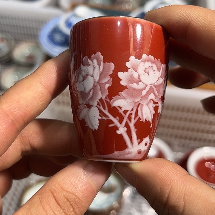 摆件陶景德镇主人杯呢12333