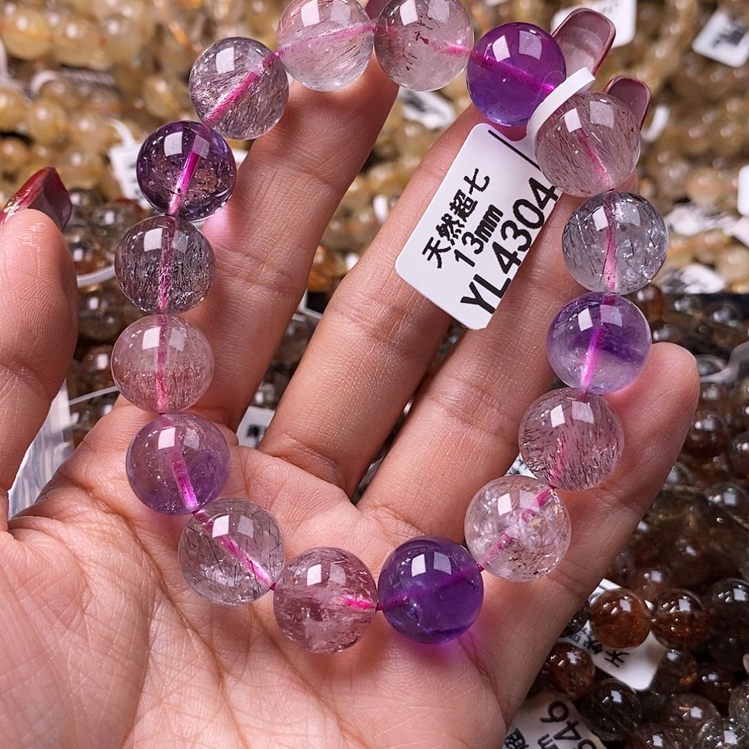 水晶手链未镶嵌大*妹水