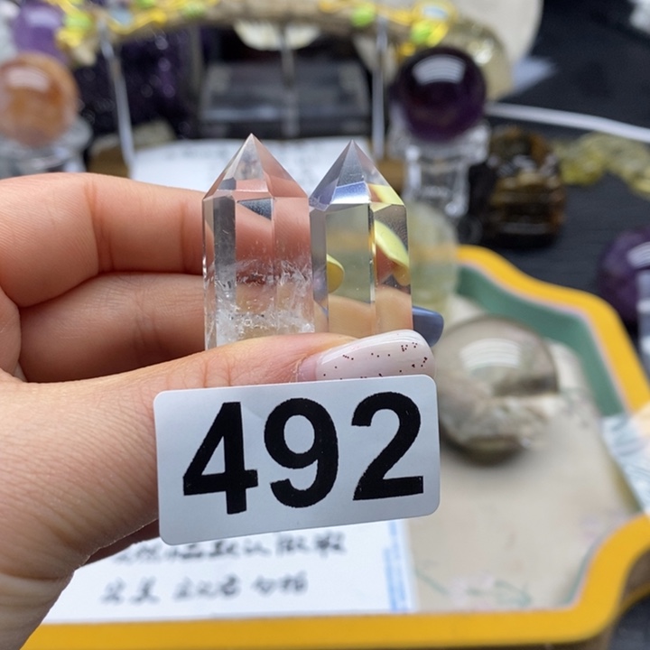珠宝半成品水晶未镶嵌