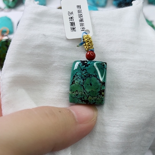 绿松石珠宝奇石未镶嵌