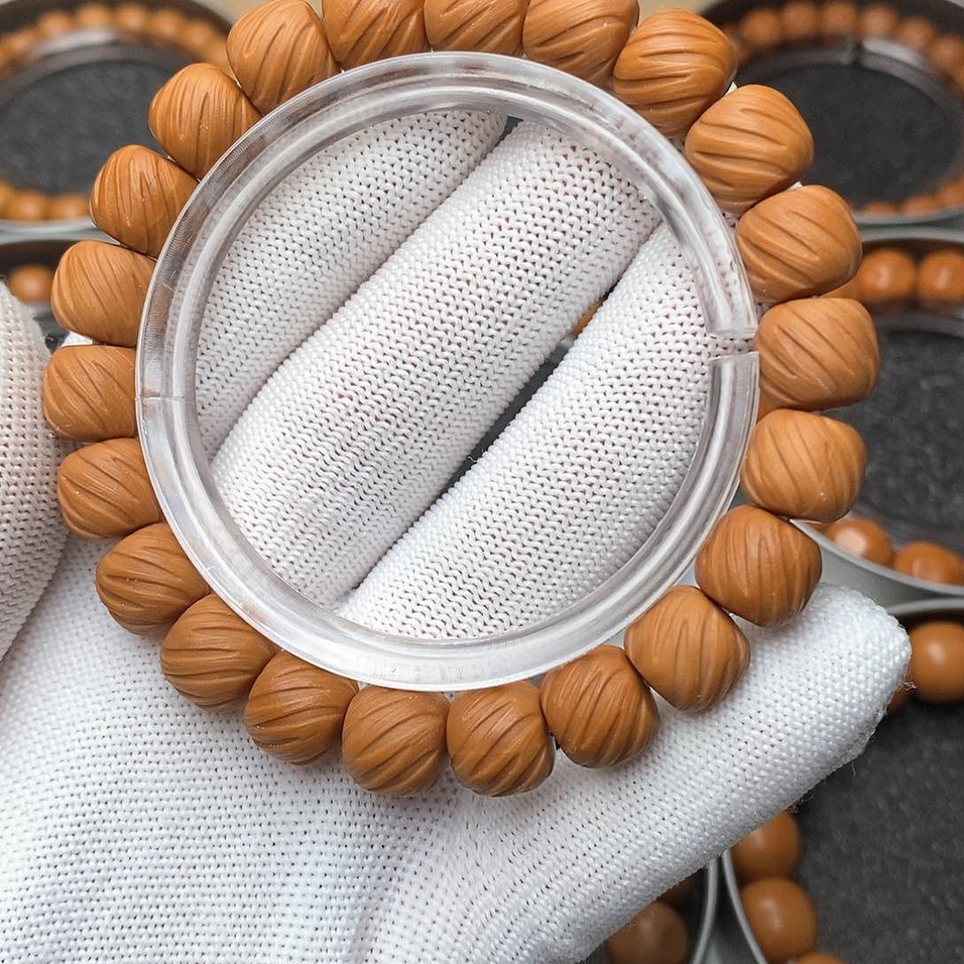 猴头核桃手串素串星河