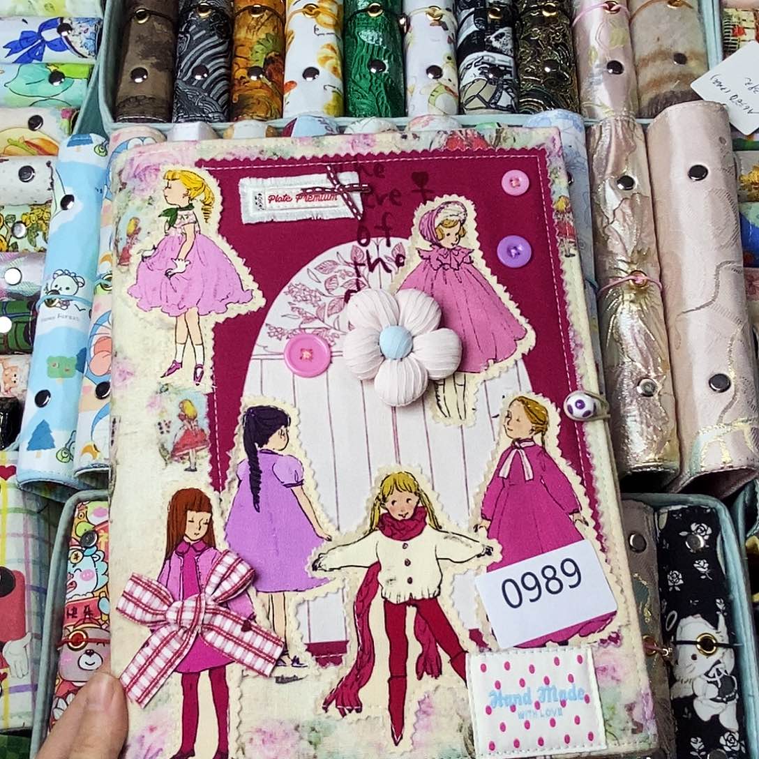 织绣B5活页送纸0989