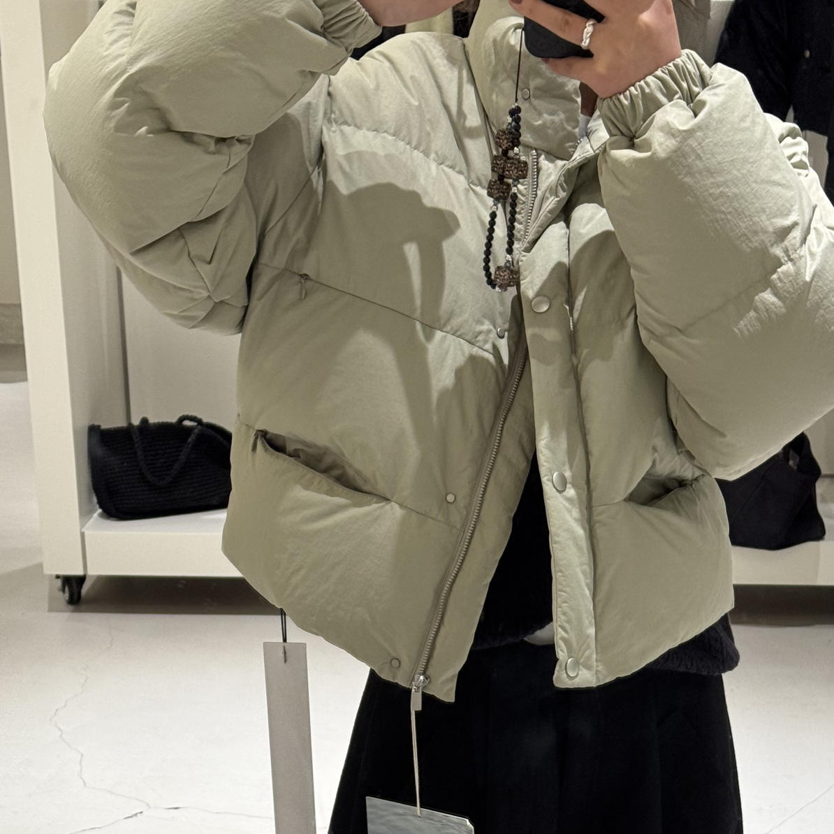 小众品牌高品质立领白鹅绒 