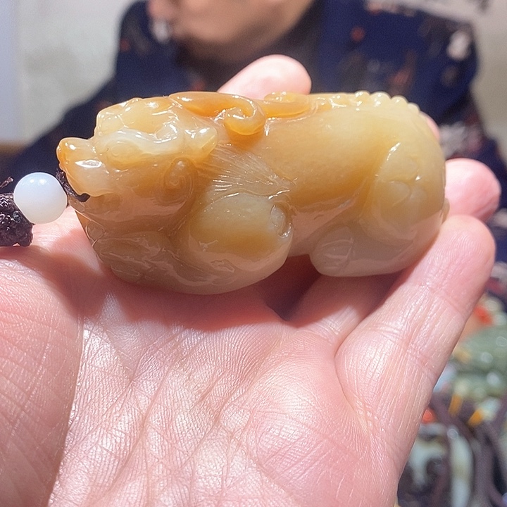 和田玉吊坠(不含链)未镶嵌