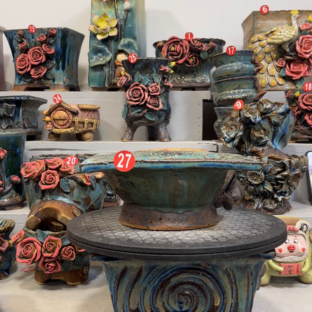 陶瓷27 号新年福利陶然花器