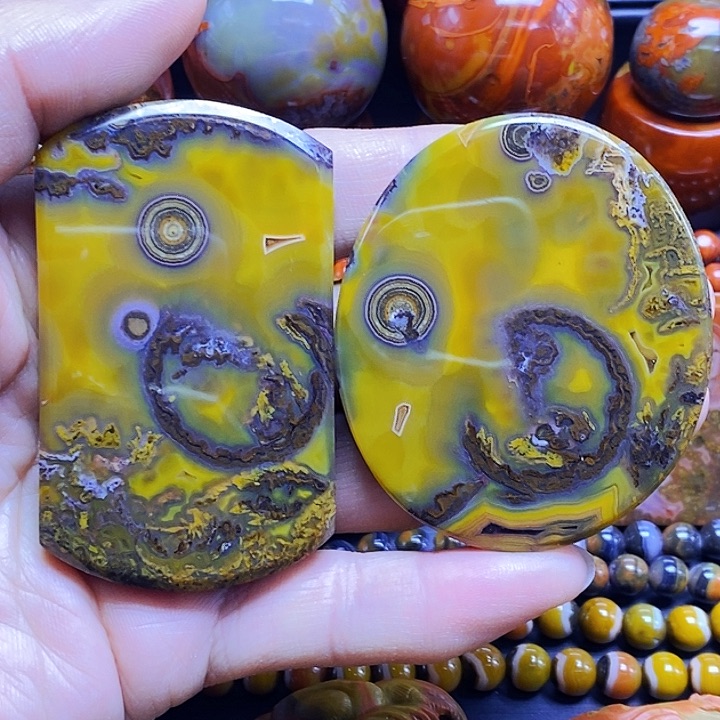 玛瑙/玉髓吊坠(不含链)未镶嵌