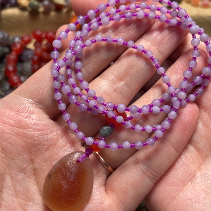 玛瑙/玉髓合金手链