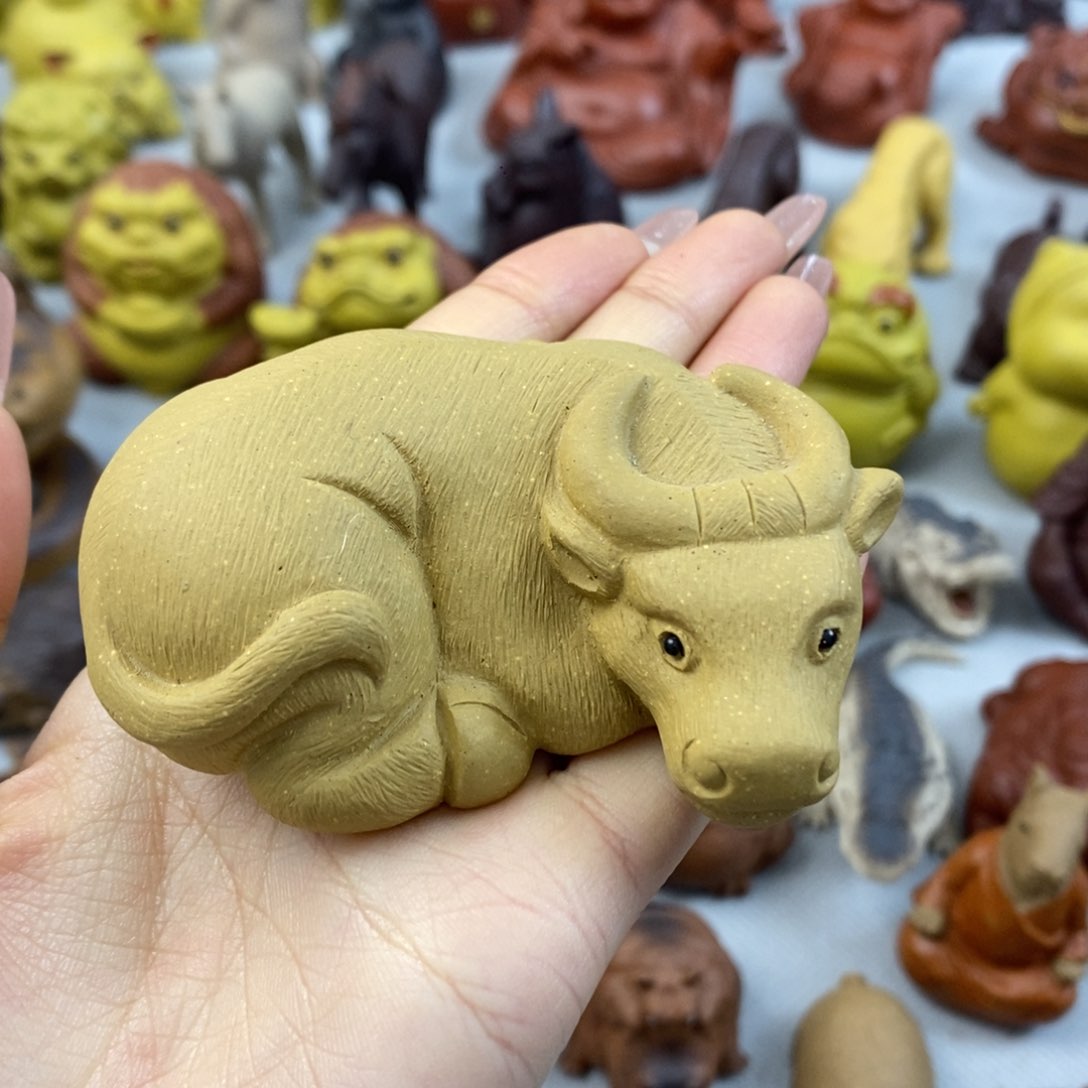 【闪购商品】紫砂茶宠紫砂小牛