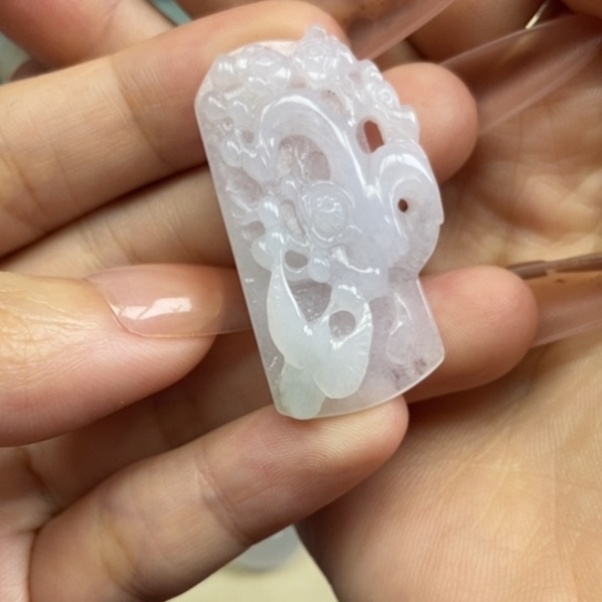 翡翠未镶嵌颈饰天然缅甸翡翠A货