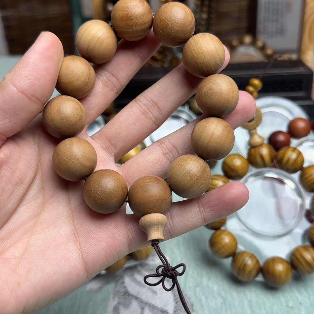 老山檀香2.0手串檀香