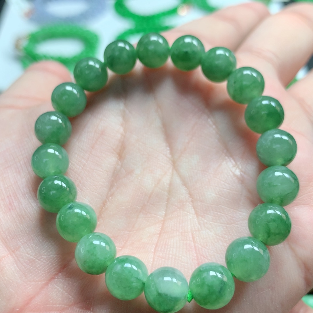 翡翠未镶嵌手链翡翠