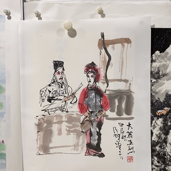 国画手写手绘作品187