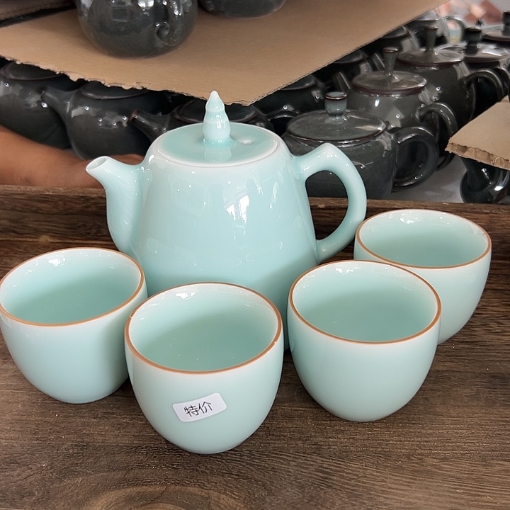 小米茶器龙泉青瓷