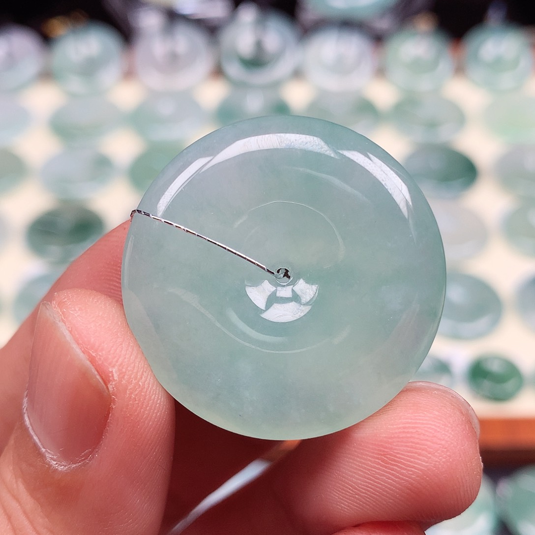 颈饰未镶嵌翡翠32-5.9mm