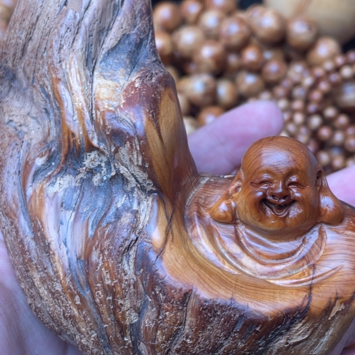 糖***蛋柏木（崖柏）手串/手链太行米勒陈华老料