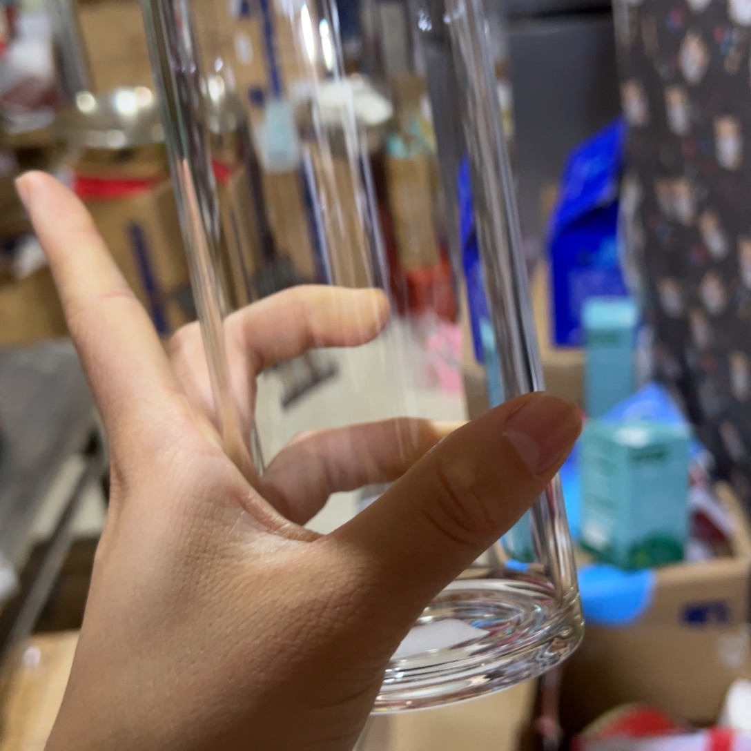 玻璃杯5305301206单层烫手玻璃杯➕杯套