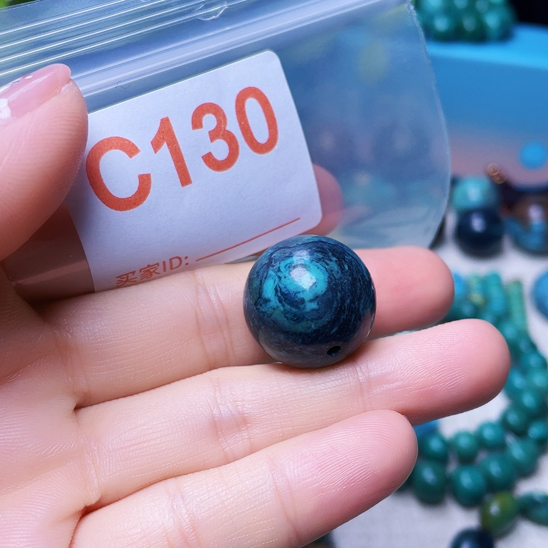 绿石头十堰原生态绿石头特色手工散珠