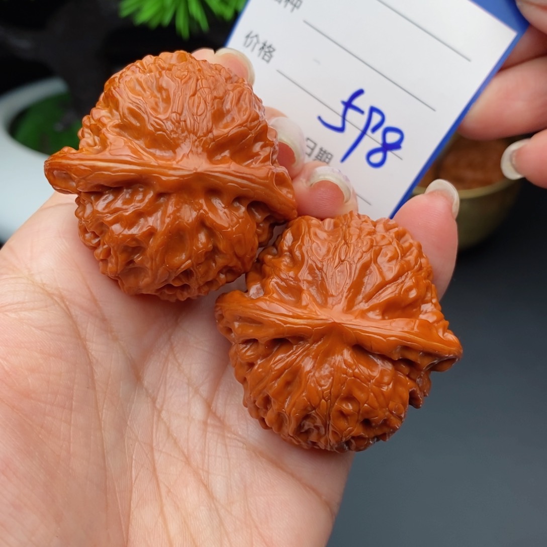 文玩核桃把件44宫灯598