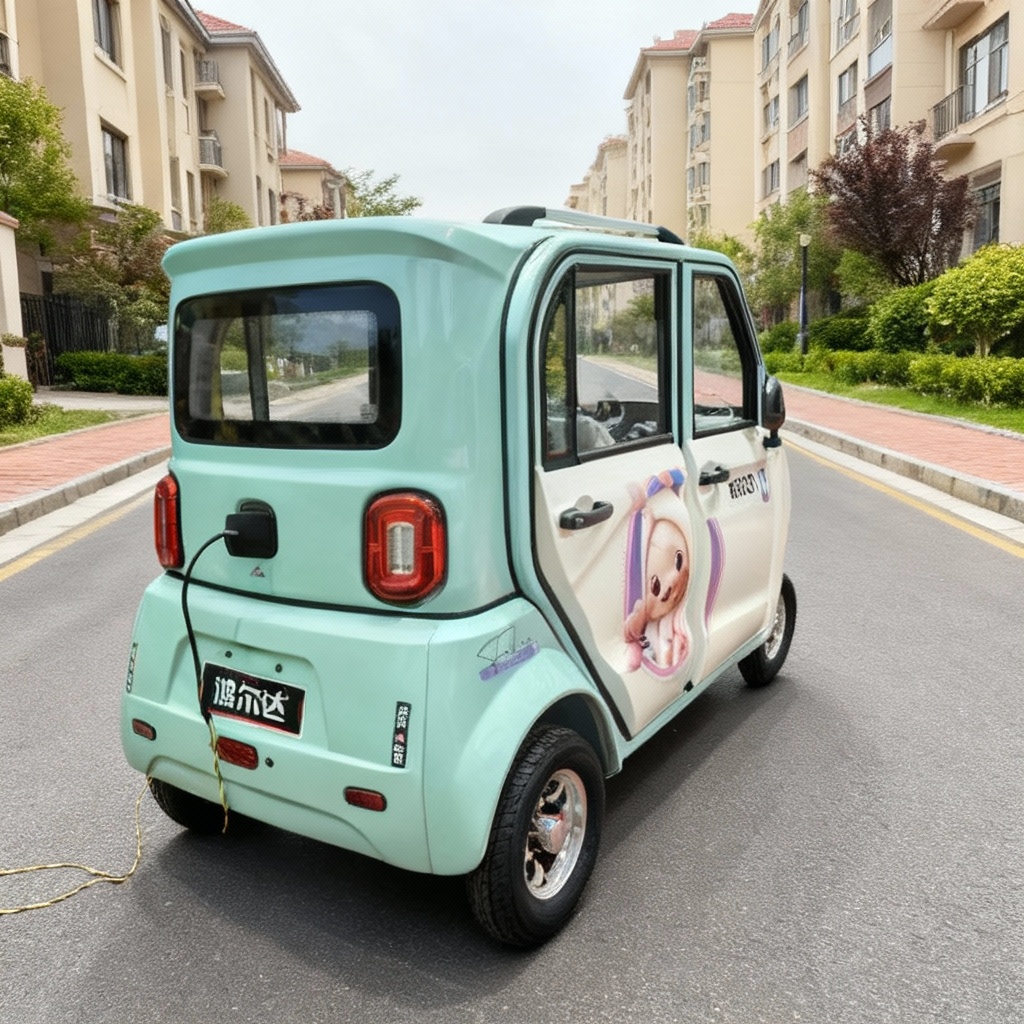 青春标准版带篷电动三轮车
