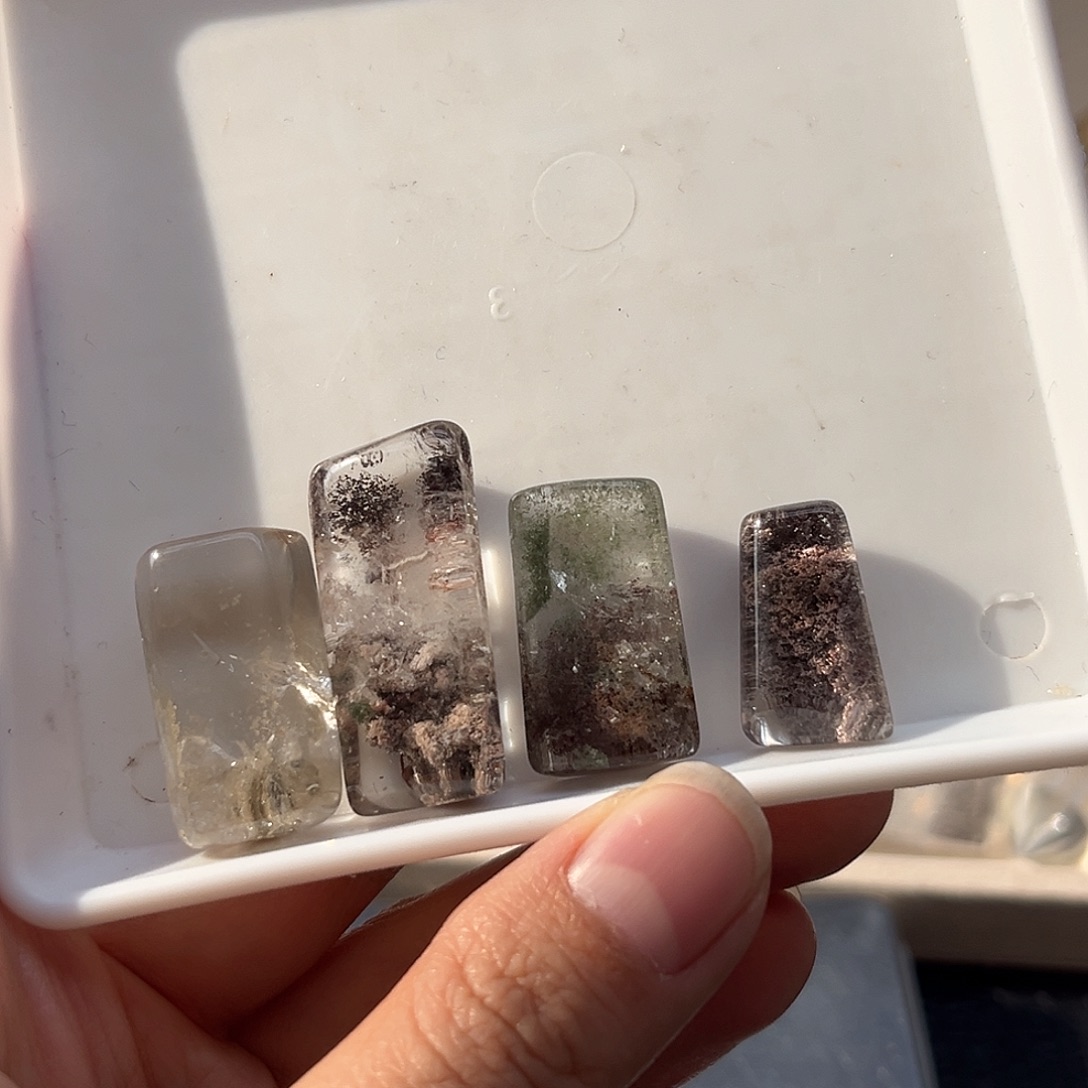 水晶珠宝半成品未镶嵌129幽灵无事牌